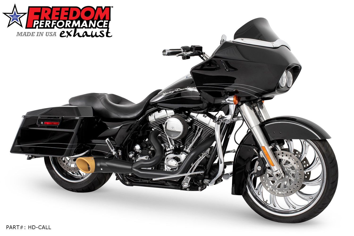 HARLEY TOURING 2-INTO-1 TURNOUT/SIDEDUMP FULL SYSTEM BUNDLE