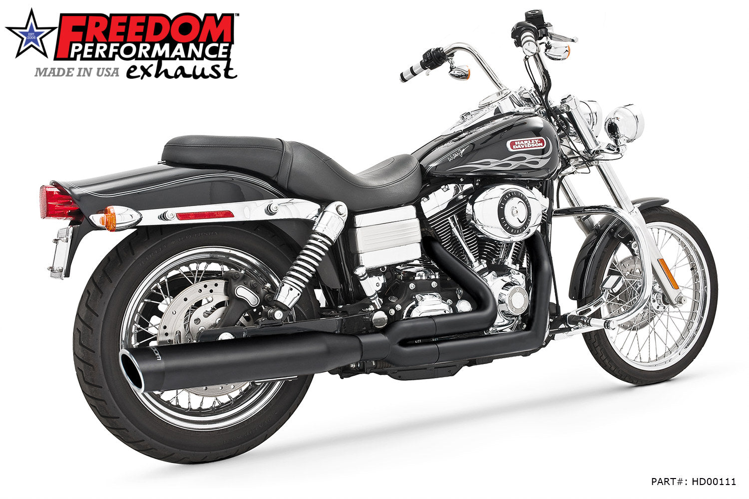 HARLEY DYNA UNION 2-INTO-1 RIGHT-SIDE ONLY 1991-2017 (SPECIAL ORDER)