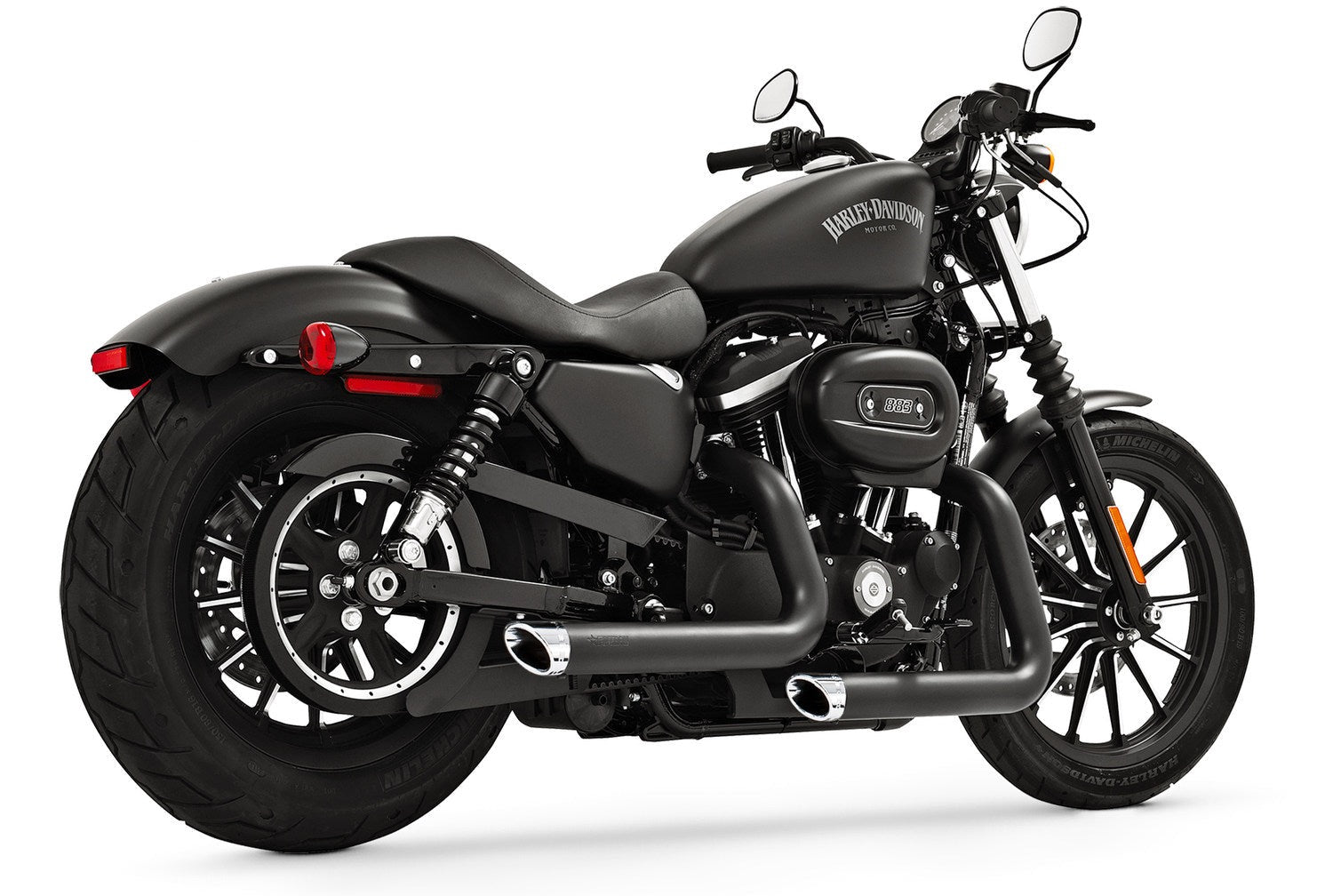 HARLEY SPORTSTER INDEPENDENCE STAGGERED DUALS 2004-2022 (SPECIAL ORDER)