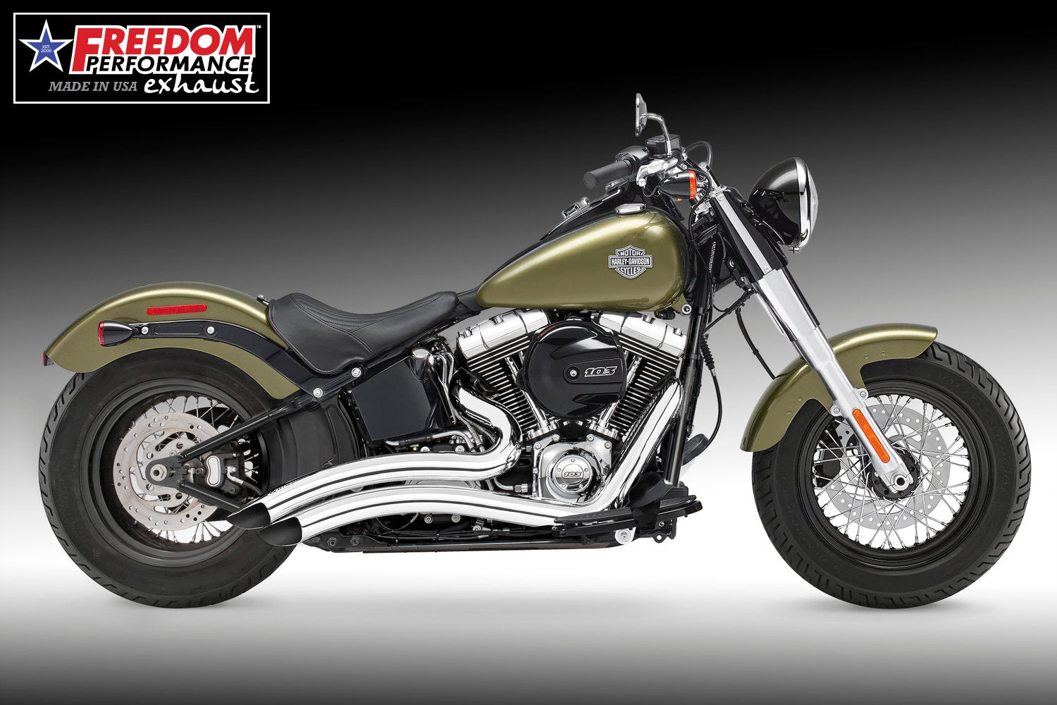 HARLEY SOFTAIL ROCKER AND BREAKOUT SHARP CURVE RADIUS 2007 to 2017