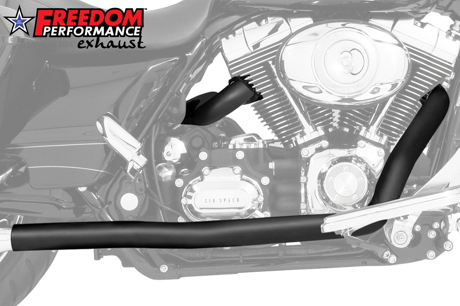 HARLEY TOURING CLASSIC TRUE-DUAL HEADERS