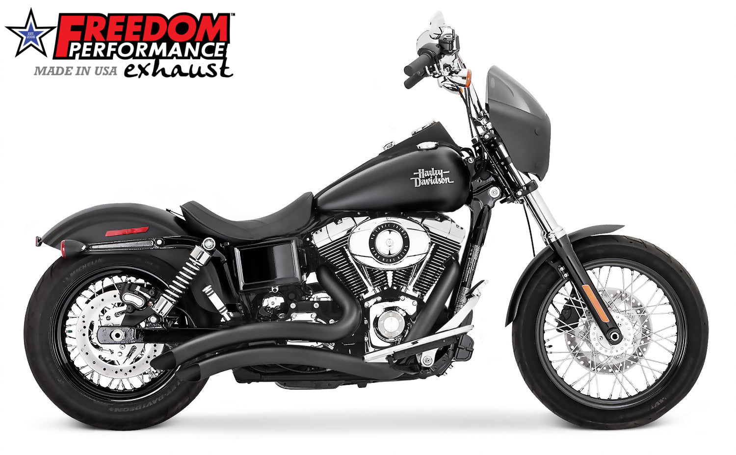 HARLEY DYNA SHARP CURVE RADIUS SCALLOP-CUT 1991-2017 (*SPECIAL ORDER)