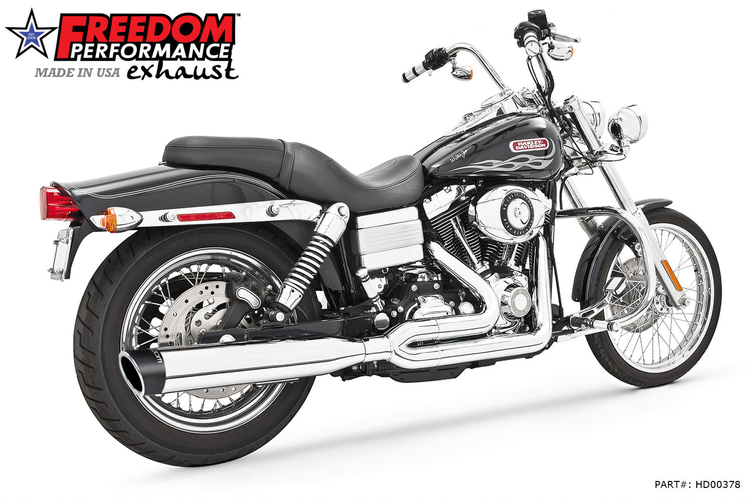 HARLEY DYNA UNION 2-INTO-1 RIGHT-SIDE ONLY 1991-2017 (SPECIAL ORDER)