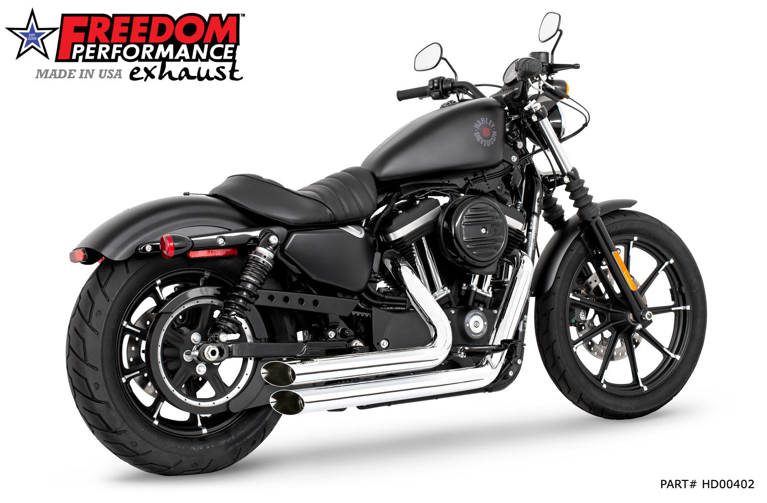 HARLEY SPORTSTER AMENDMENT SIDE SLASH 2004-2022