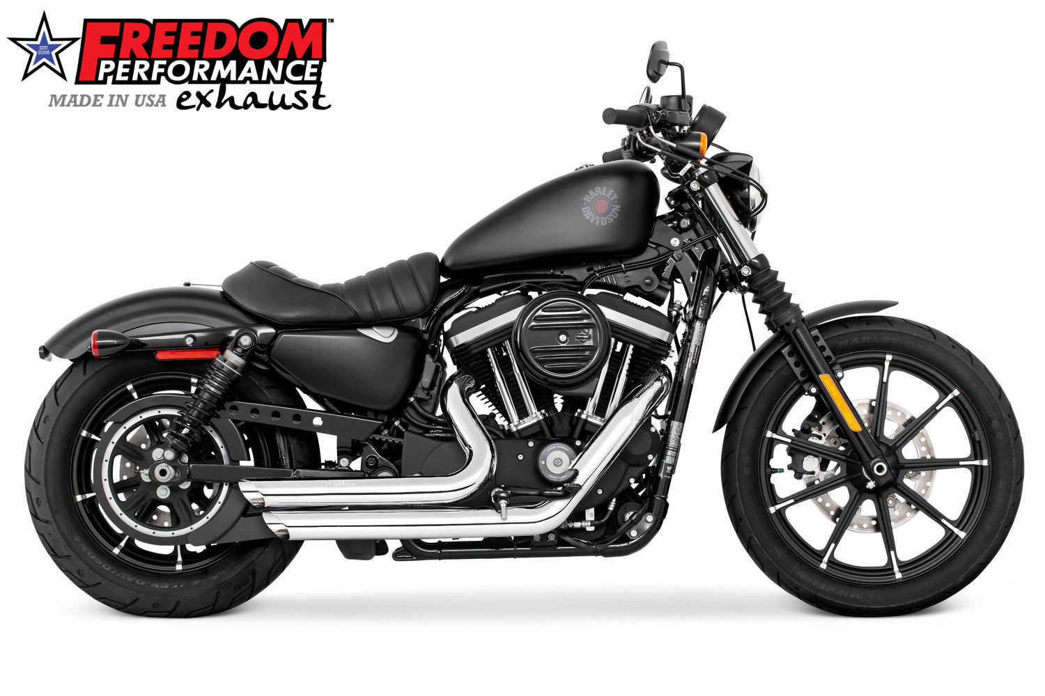 HARLEY SPORTSTER AMENDMENT SIDE SLASH 2004-2022