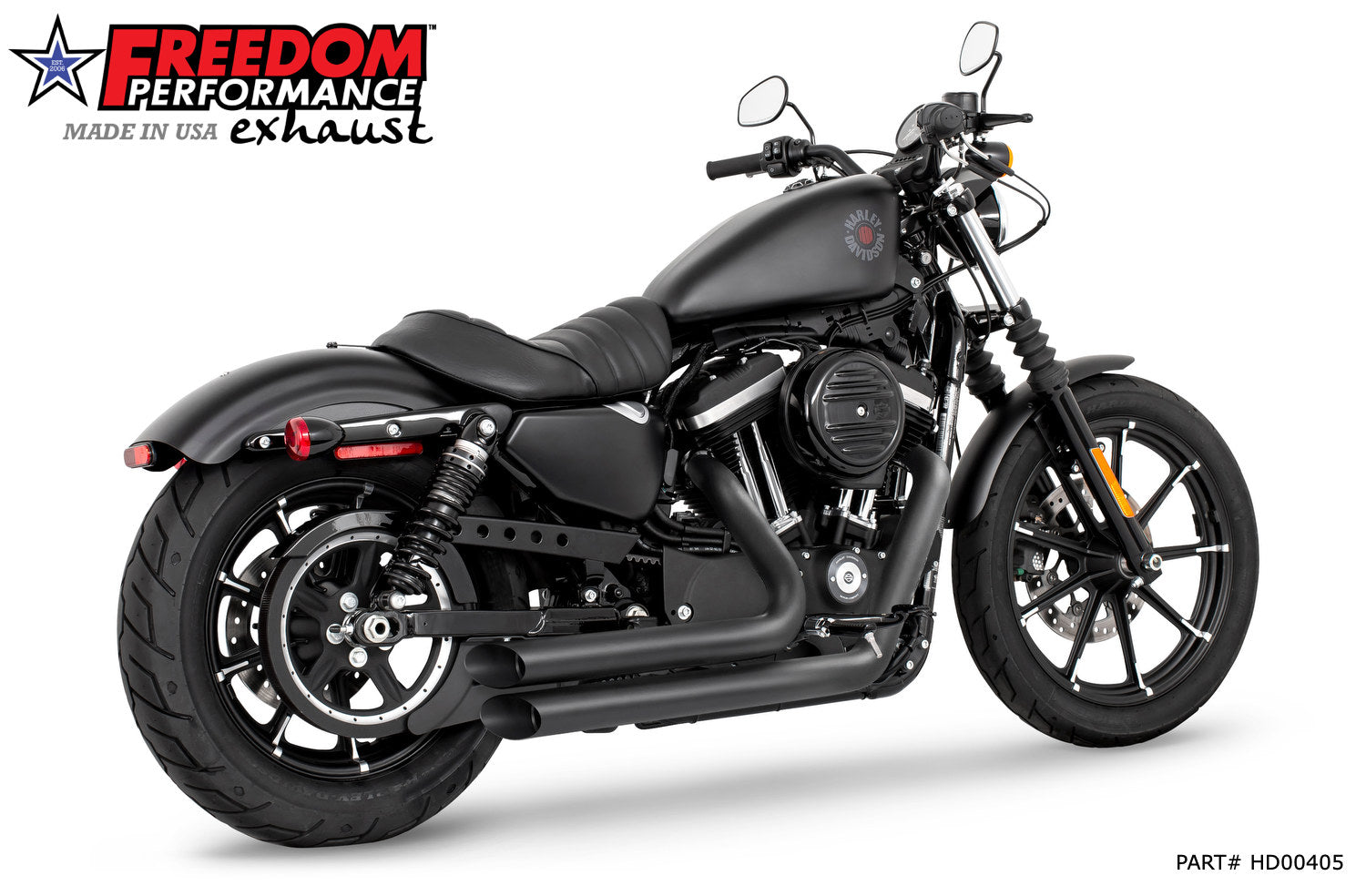 HARLEY SPORTSTER AMENDMENT SIDE SLASH 2004-2022
