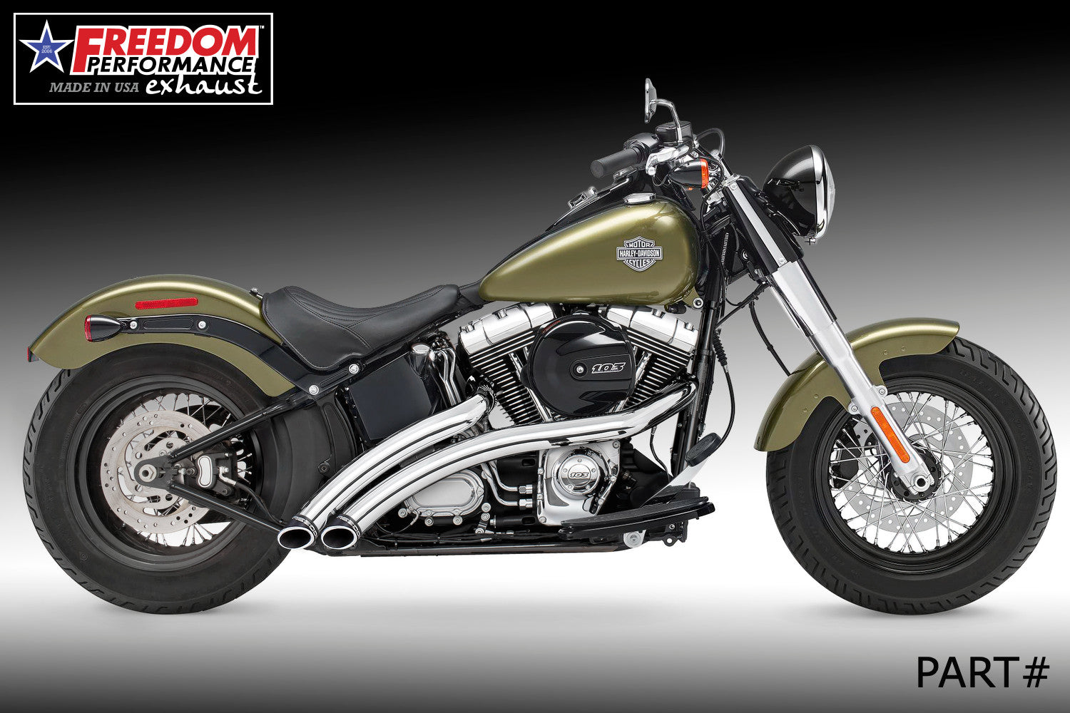 HARLEY M8 SOFTAIL RADICAL RADIUS 2018-PRESENT