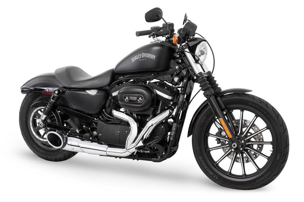 HARLEY SPORTSTER 2-INTO-1 TURNOUT/SIDEDUMP 2004-PRESENT (SPECIAL ORDER)