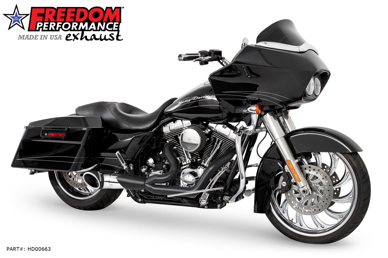 HARLEY TOURING 2-INTO-1 TURNOUT/SIDEDUMP FULL SYSTEM BUNDLE