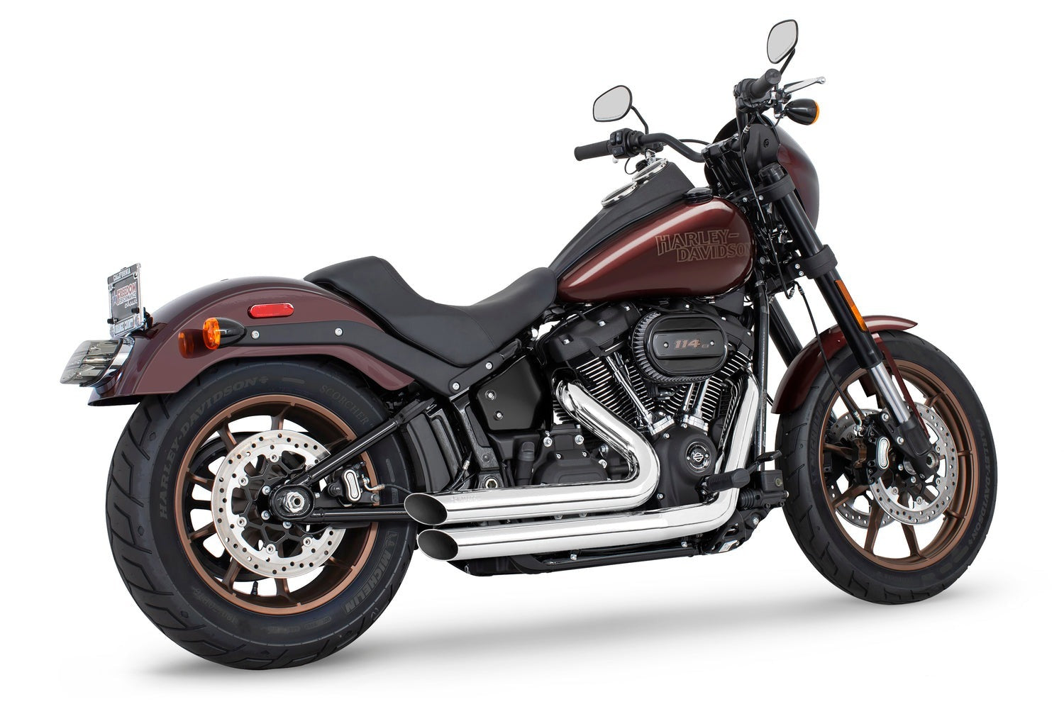 HARLEY SOFTAIL AMENDMENT SIDE SLASH