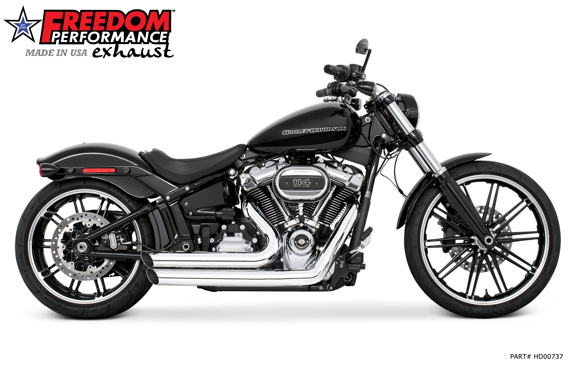 HARLEY SOFTAIL AMENDMENT SIDE SLASH