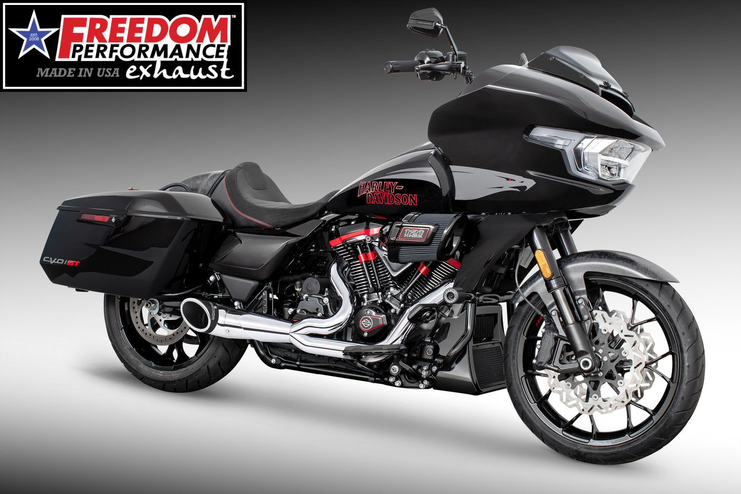 HARLEY TOURING 2-INTO-1 TURNOUT/SIDEDUMP FULL SYSTEM BUNDLE 1995-PRESENT