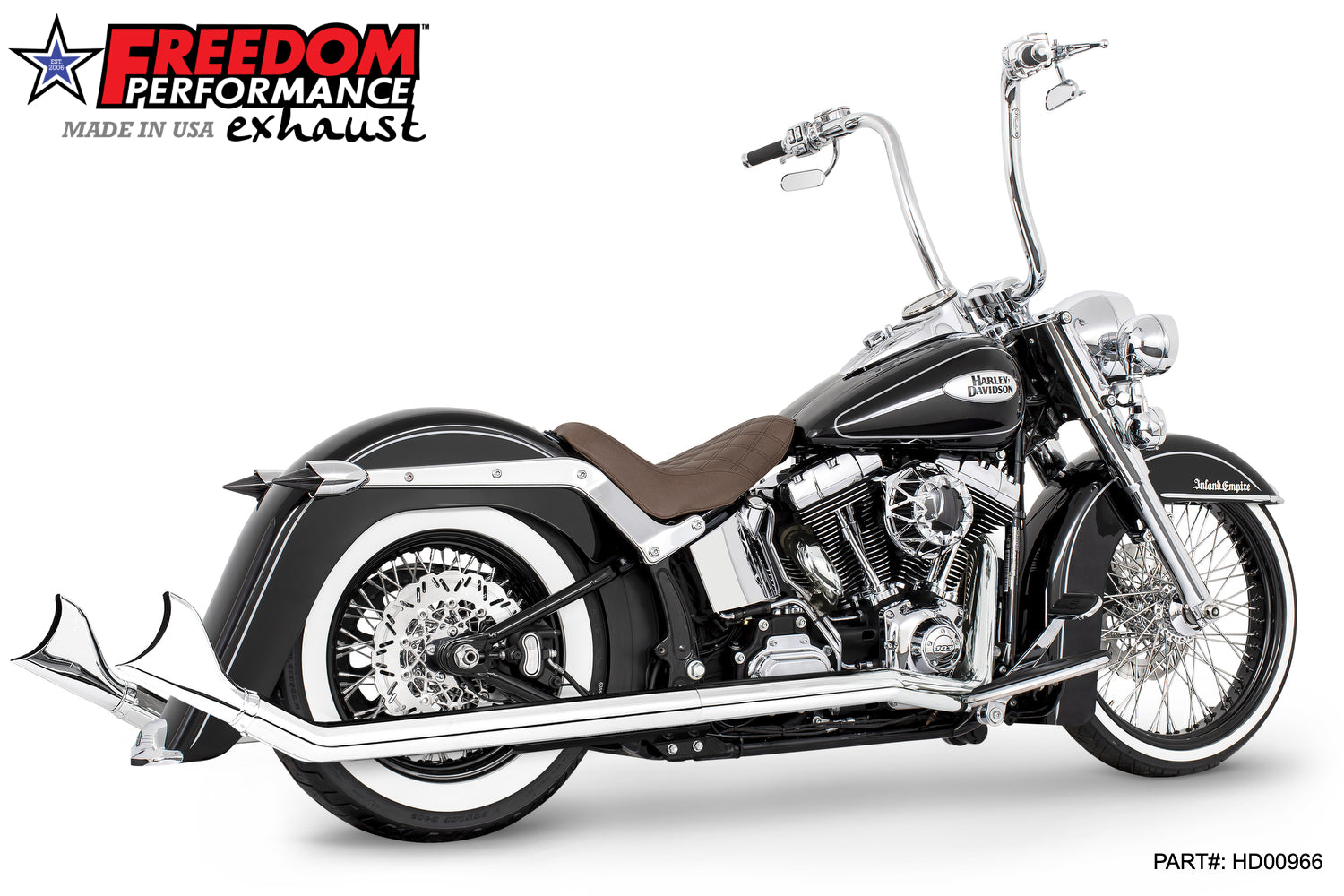 HARLEY SOFTAIL 2.5" CLASSIC SLIP-ONS 1997-2017 *FITS FREEDOM HEADERS ONLY*