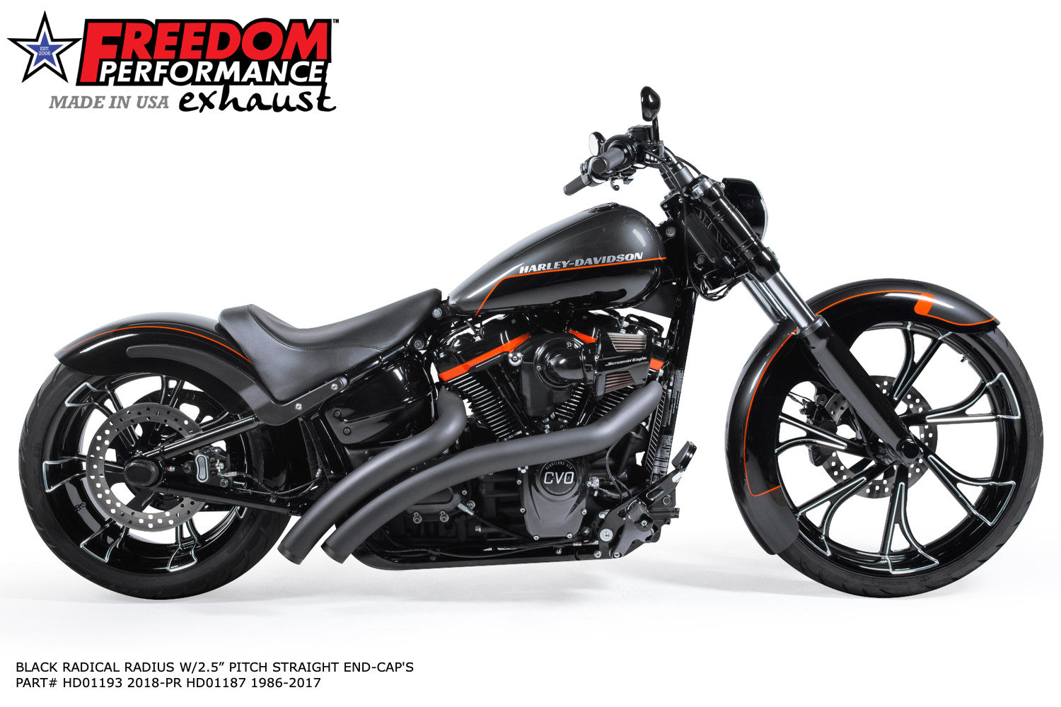 HARLEY SOFTAIL RADICAL RADIUS (BUNDLE)