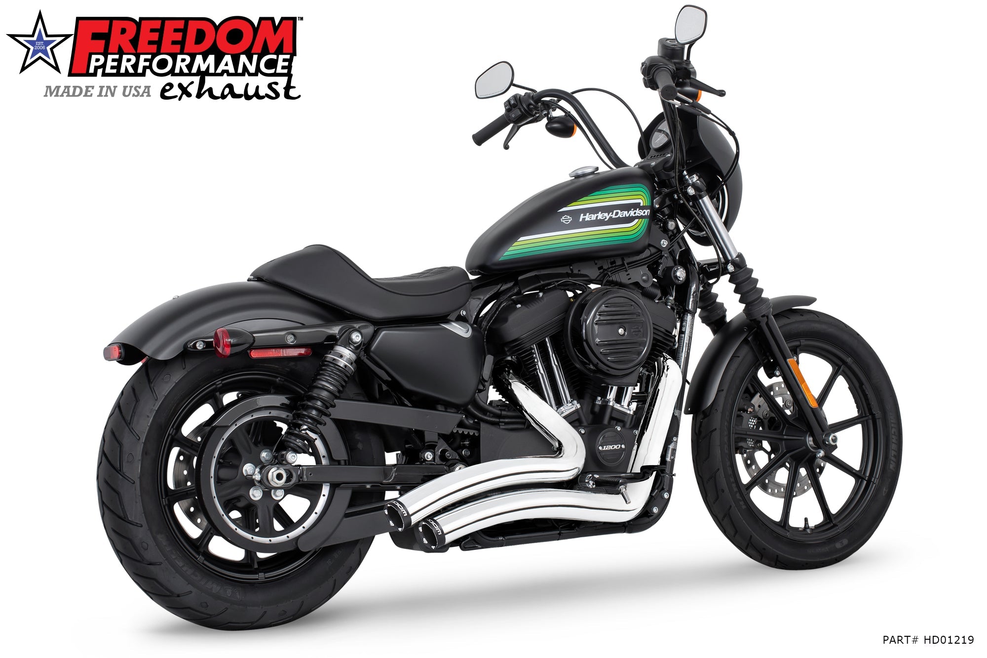 HARLEY SPORTSTER/883/1200/FORTY-EIGHT SHARP CURVE RADIUS 2004-2022 BUN