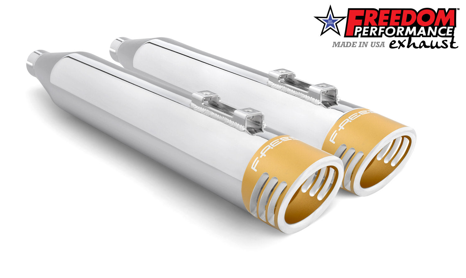 HARLEY TOURING LIBERTY & EAGLE 4" SLIP-ONS Bundle