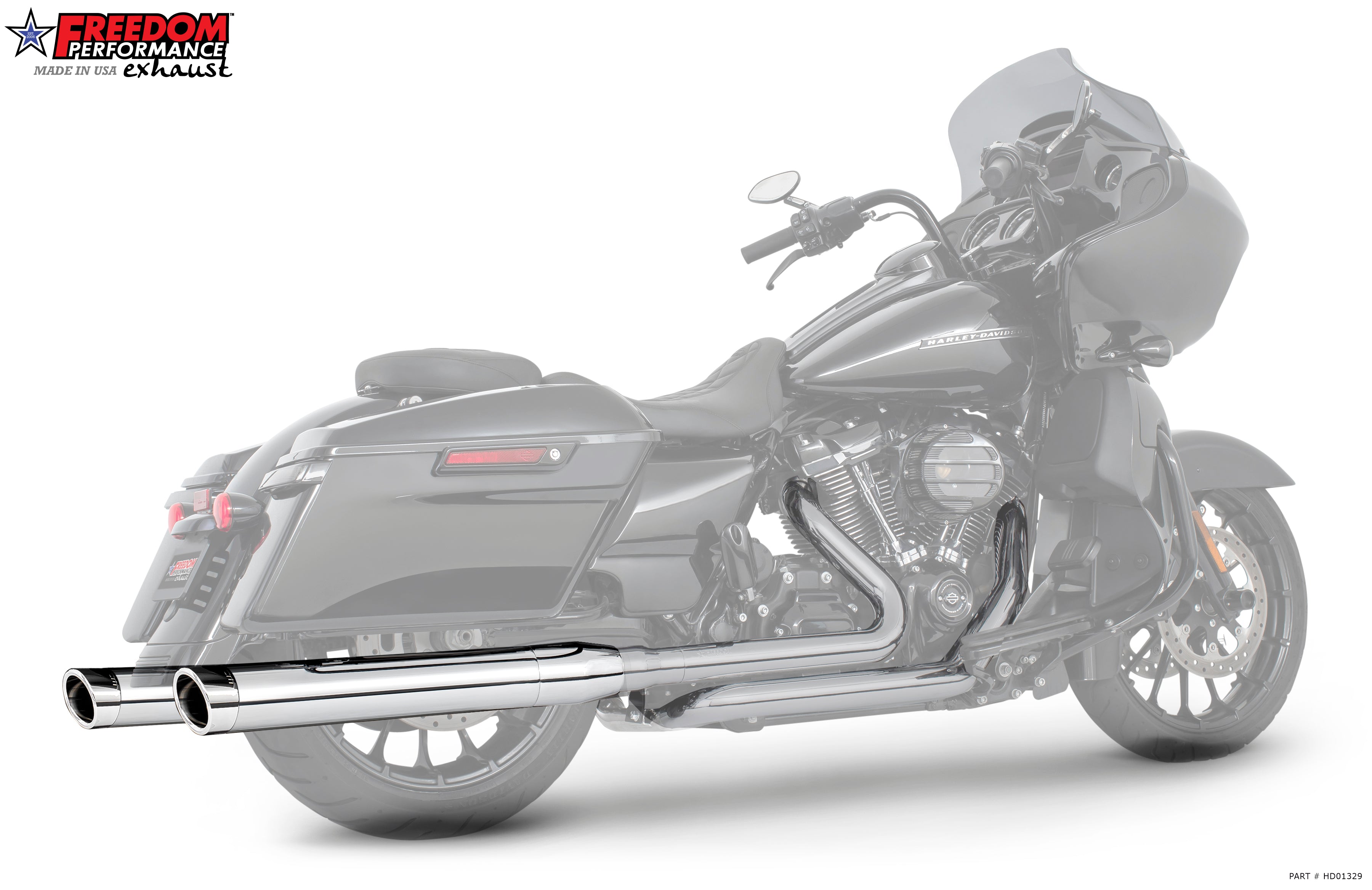 HARLEY TOURING LIBERTY & EAGLE 4" SLIP-ONS Bundle