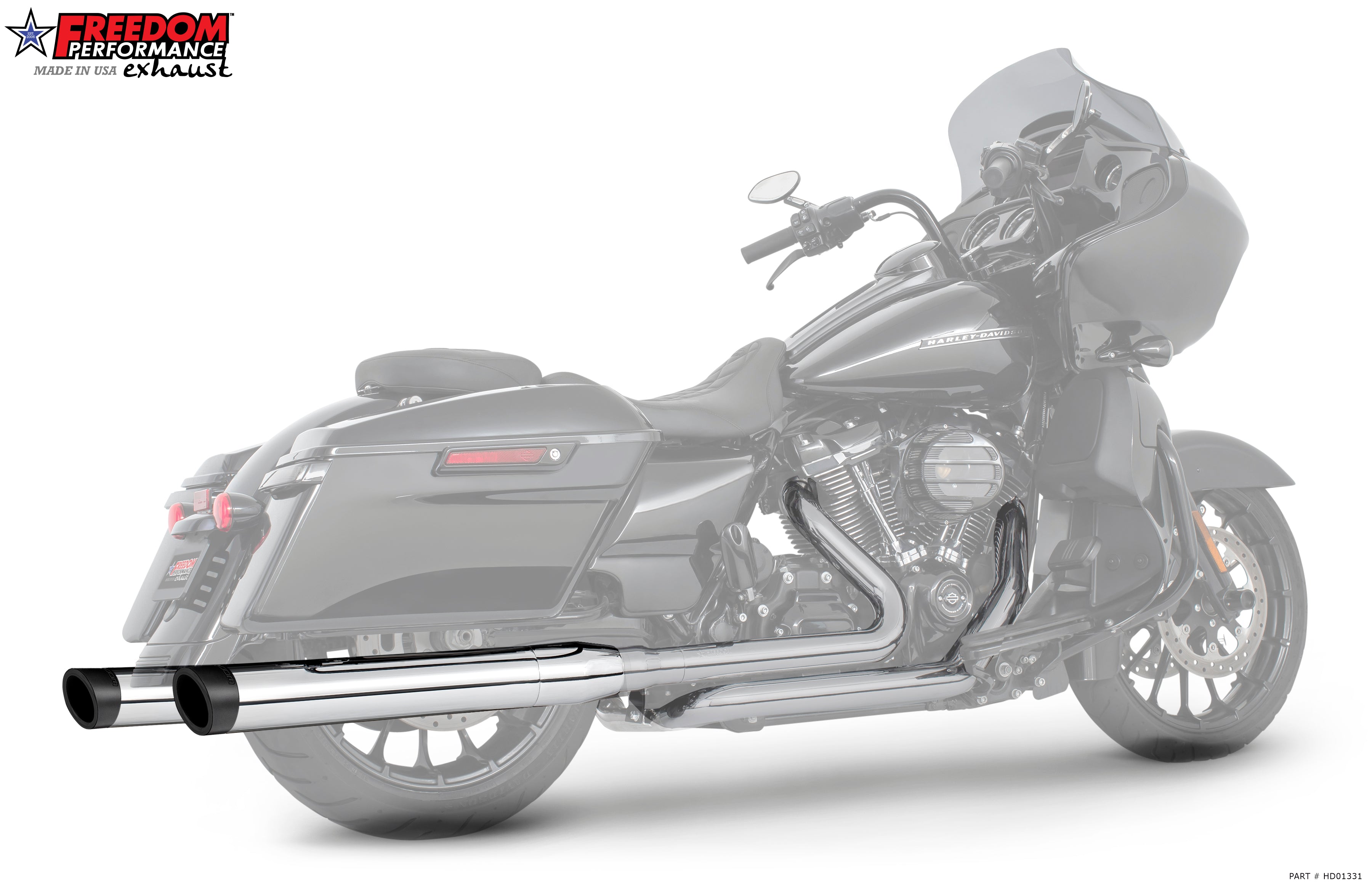 HARLEY TOURING LIBERTY & EAGLE 4" SLIP-ONS Bundle
