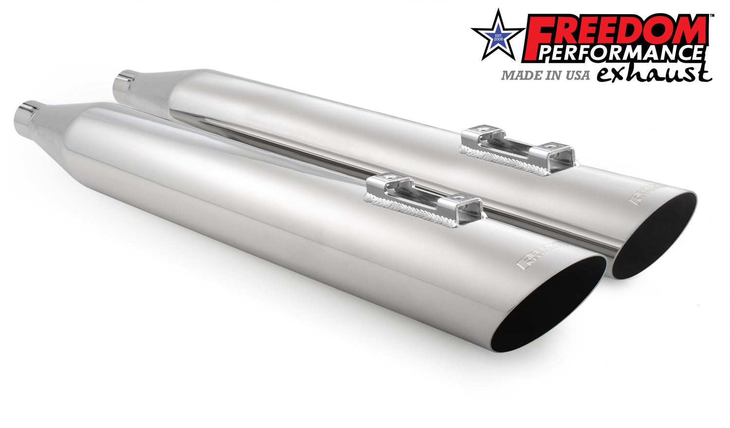 HARLEY TOURING 4" INVERSE AND CLASSIC SLIP-ONS
