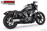 HARLEY NIGHTSTER "NEW PRODUCT 2023" 4" SLIP-ONS (NEW PRODUCT SPECIAL ORDER)