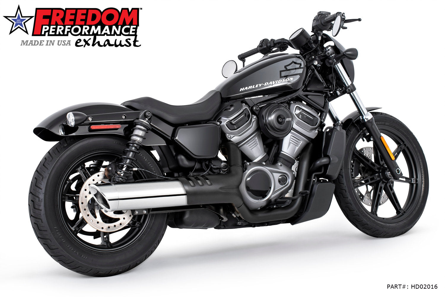 HARLEY NIGHTSTER 4.5" SLIP-ON Fits 23'- Present Bundle (SPECIAL ORDER)