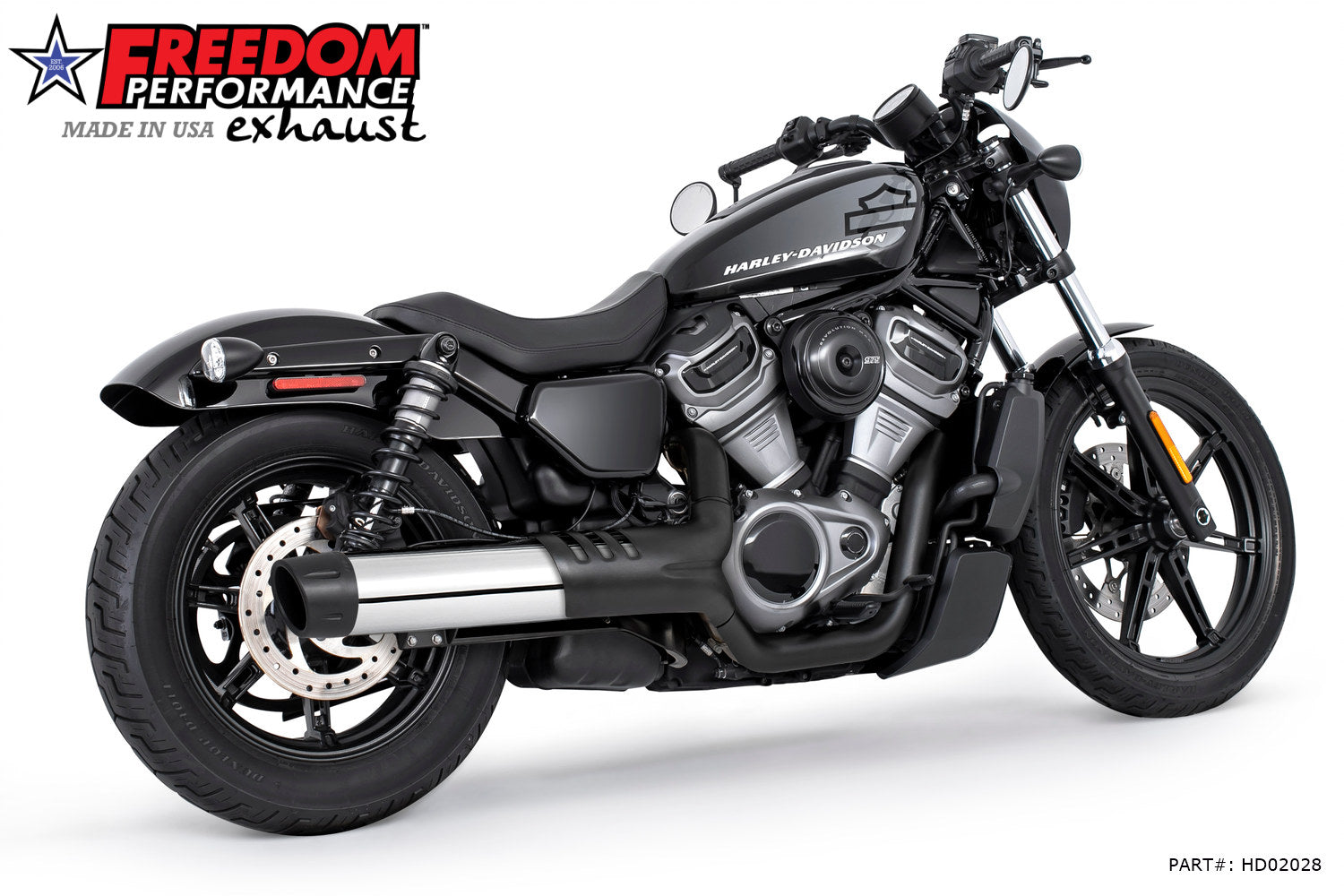 HARLEY NIGHTSTER 4.5" SLIP-ON Fits 23'- Present Bundle (SPECIAL ORDER)