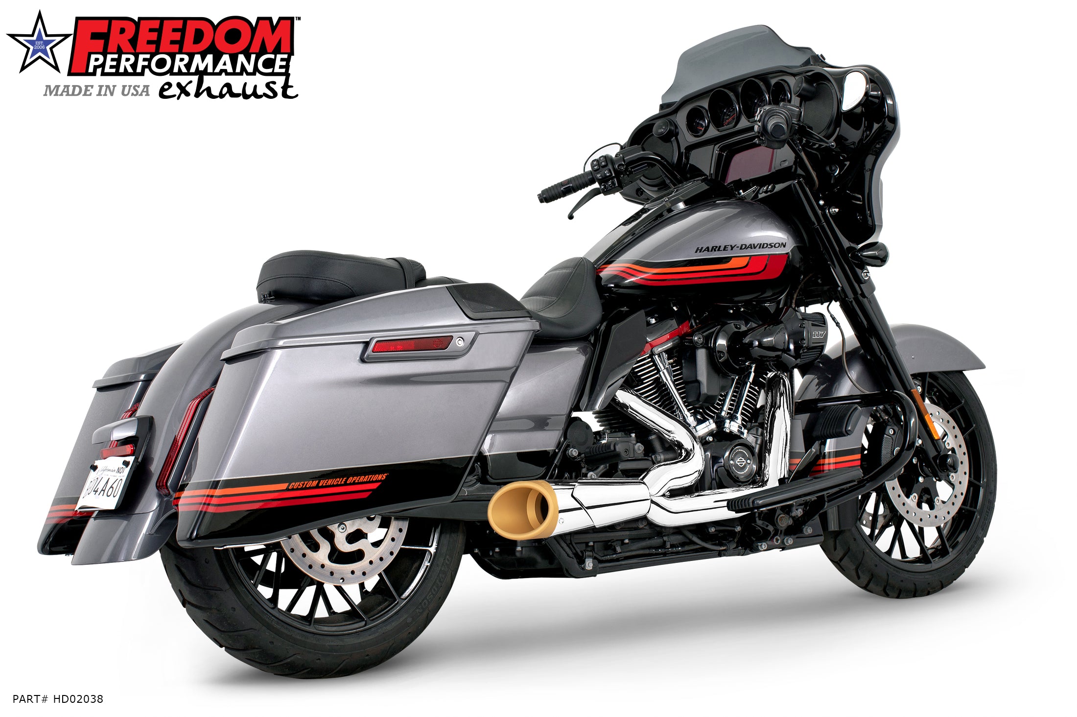 HARLEY TOURING 2 INTO 1 SHORTY BUNDLE