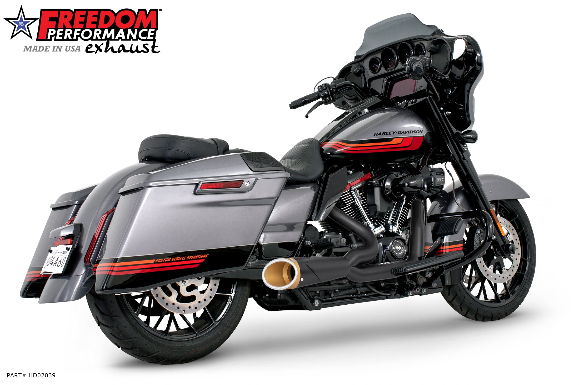 HARLEY TOURING 2 INTO 1 SHORTY BUNDLE