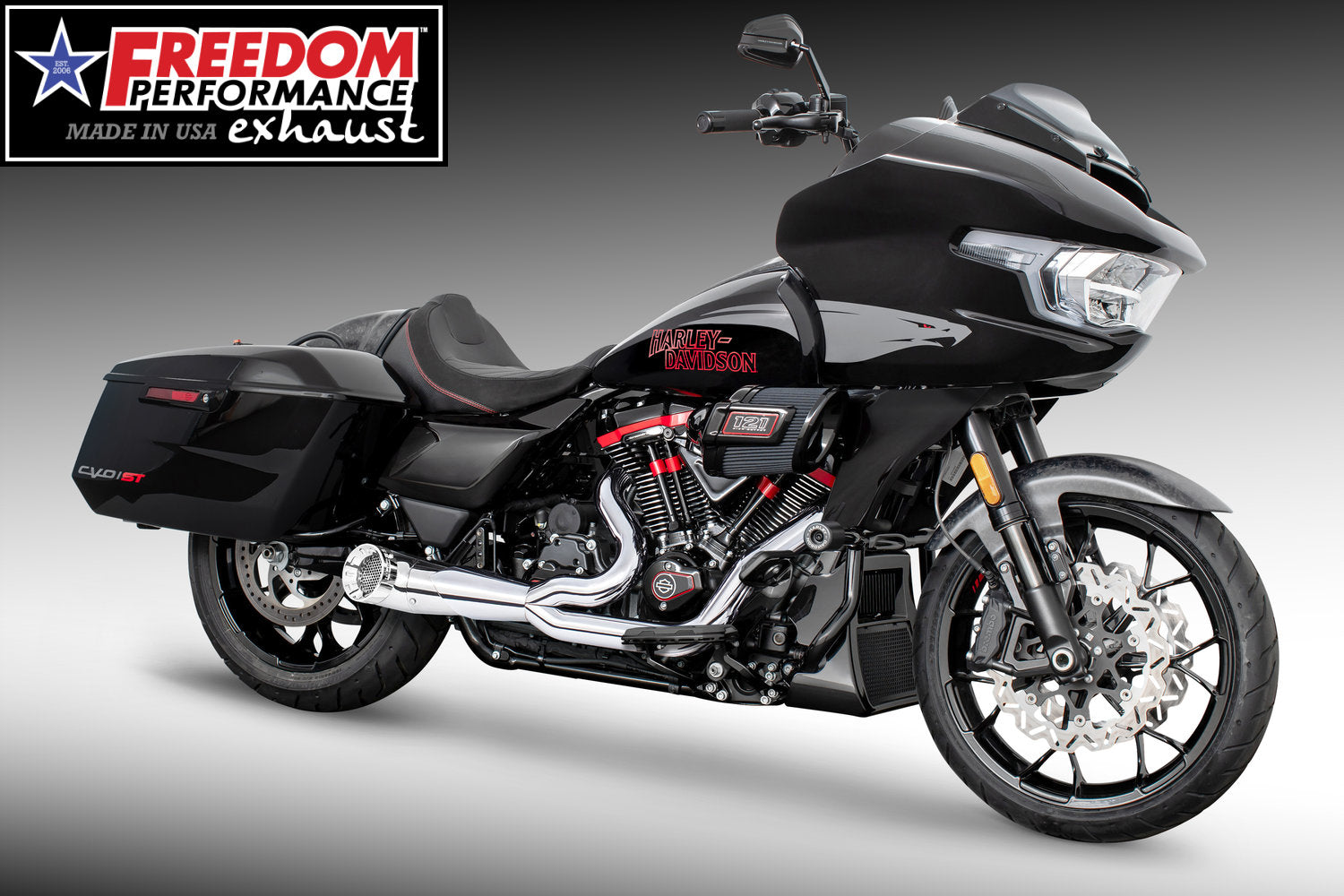 HARLEY TOURING 2-INTO-1 TURNOUT/SIDEDUMP FULL SYSTEM BUNDLE 1995-PRESENT