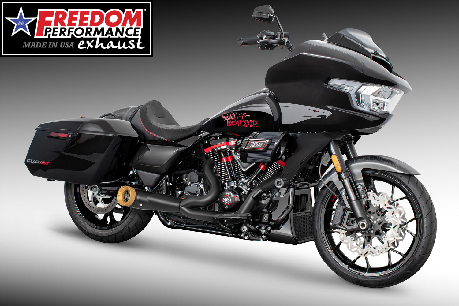 HARLEY TOURING 2-INTO-1 TURNOUT/SIDEDUMP FULL SYSTEM BUNDLE 1995-PRESENT