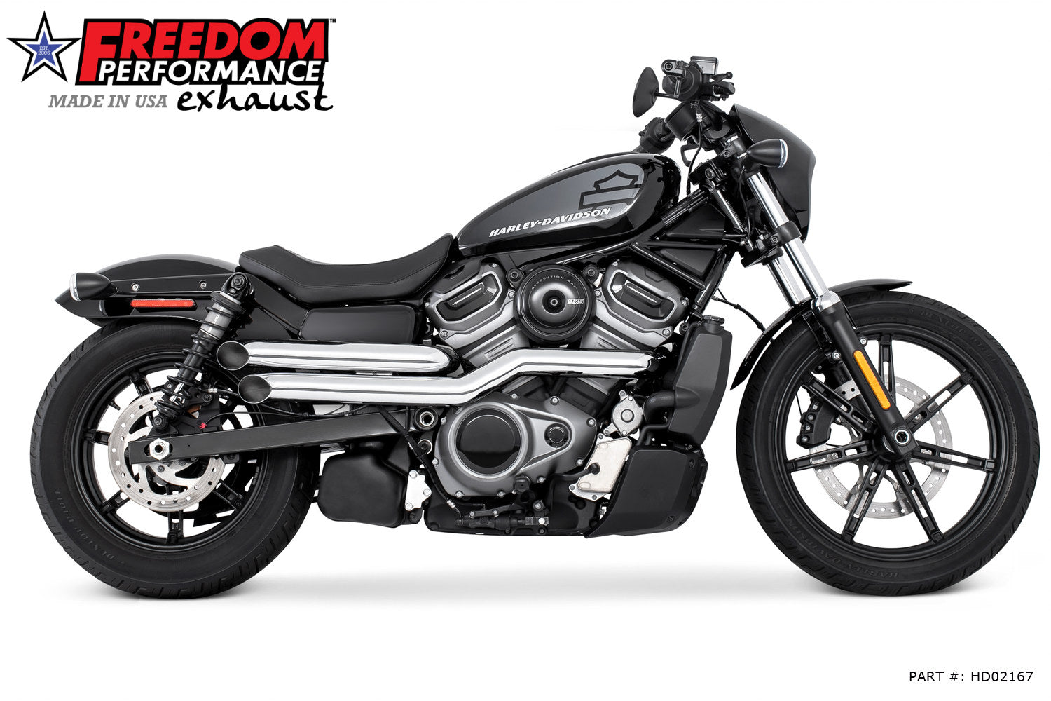 HARLEY NIGHTSTER "NEW 2023" DECLARATION TURN-OUT HIGH Fits '21 to Present (NEW PRODUCT)