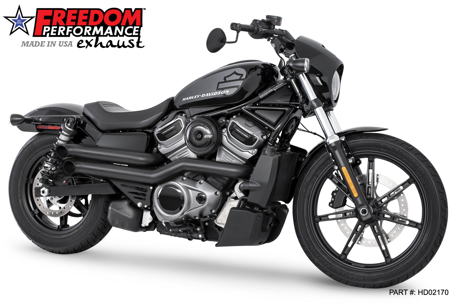 HARLEY NIGHTSTER "NEW 2023" DECLARATION TURN-OUT HIGH Fits '21 to Present (NEW PRODUCT)