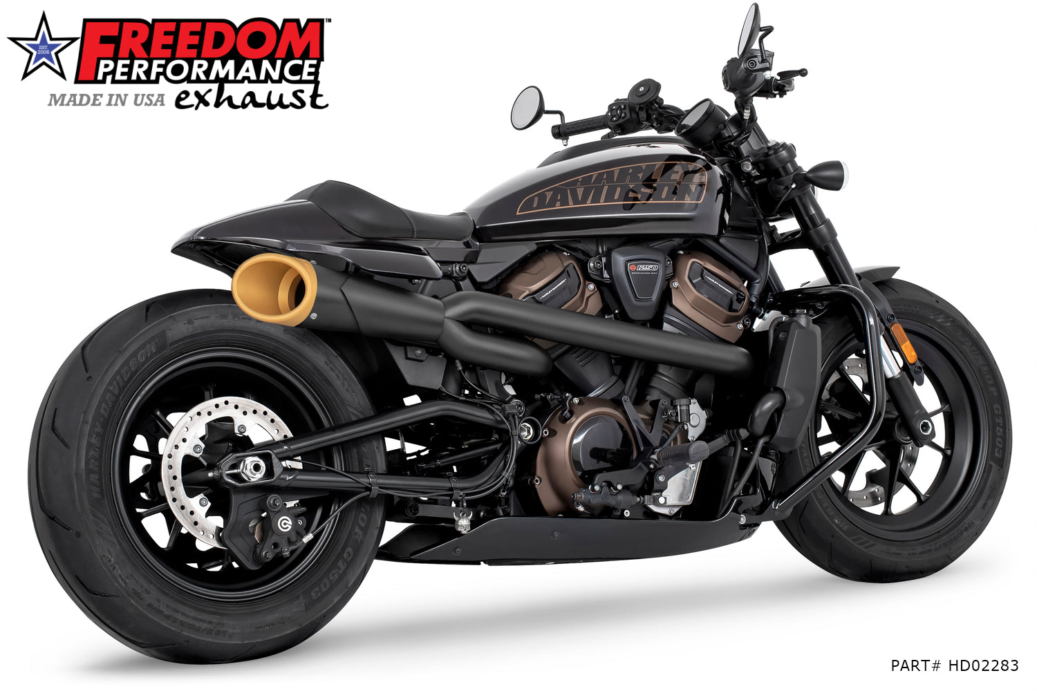 HARLEY SPORTSTER S 2-INTO-1 COMBAT SHORTY HIGH '21 to Present Bundle