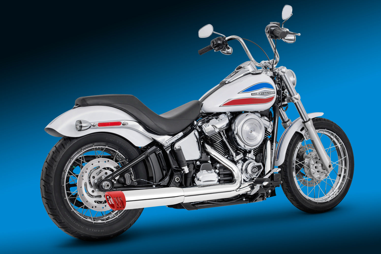 HARLEY SOFTAIL 2025 - PRESENT 4" SLIP ON BUNDLE FITS ALL NARROW TIRE