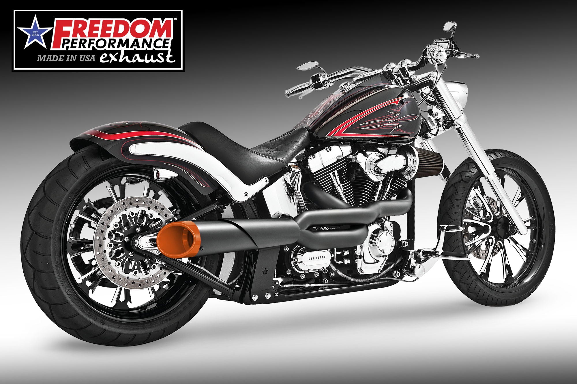 HARLEY SOFTAIL 2-INTO-1 "HIGH" AMERICAN OUTLAW 1986-2017 BUNDLE