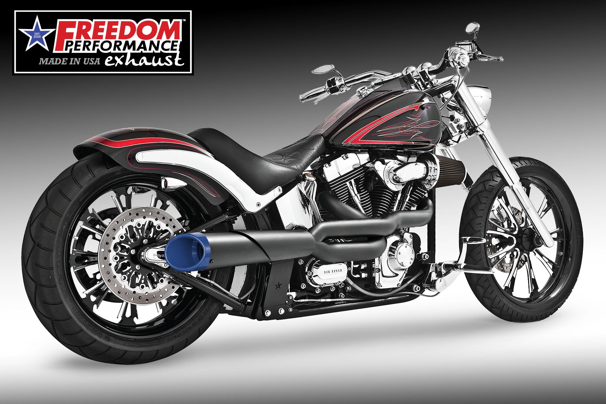 HARLEY SOFTAIL 2-INTO-1 "HIGH" AMERICAN OUTLAW 1986-2017 BUNDLE