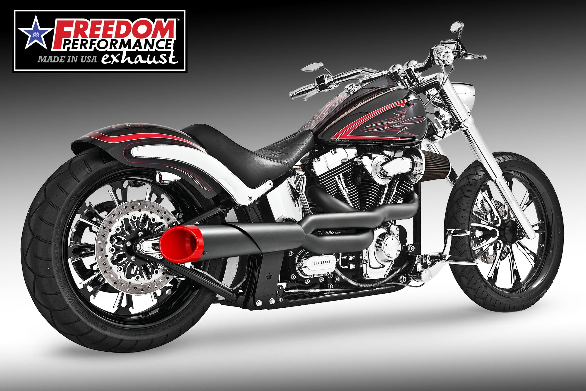 HARLEY SOFTAIL 2-INTO-1 "HIGH" AMERICAN OUTLAW 1986-2017 BUNDLE