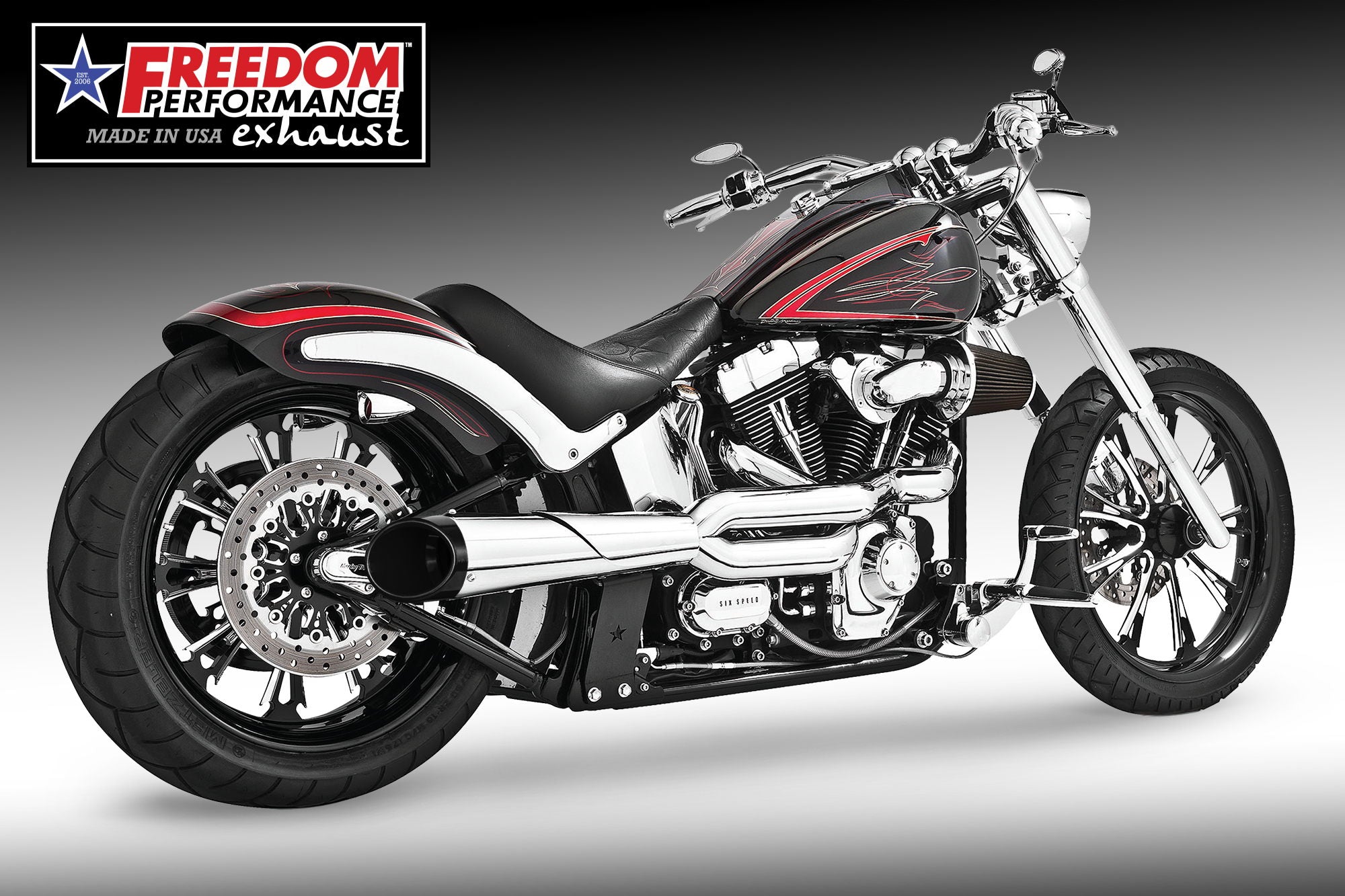 HARLEY SOFTAIL 2-INTO-1 "HIGH" AMERICAN OUTLAW 1986-2017 BUNDLE