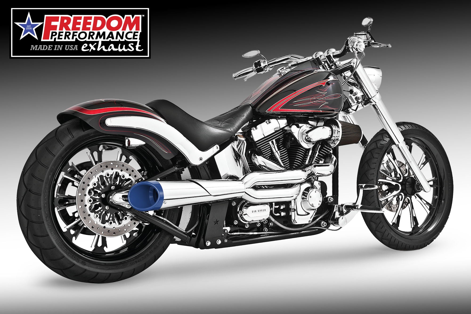HARLEY SOFTAIL 2-INTO-1 "HIGH" AMERICAN OUTLAW 1986-2017 BUNDLE