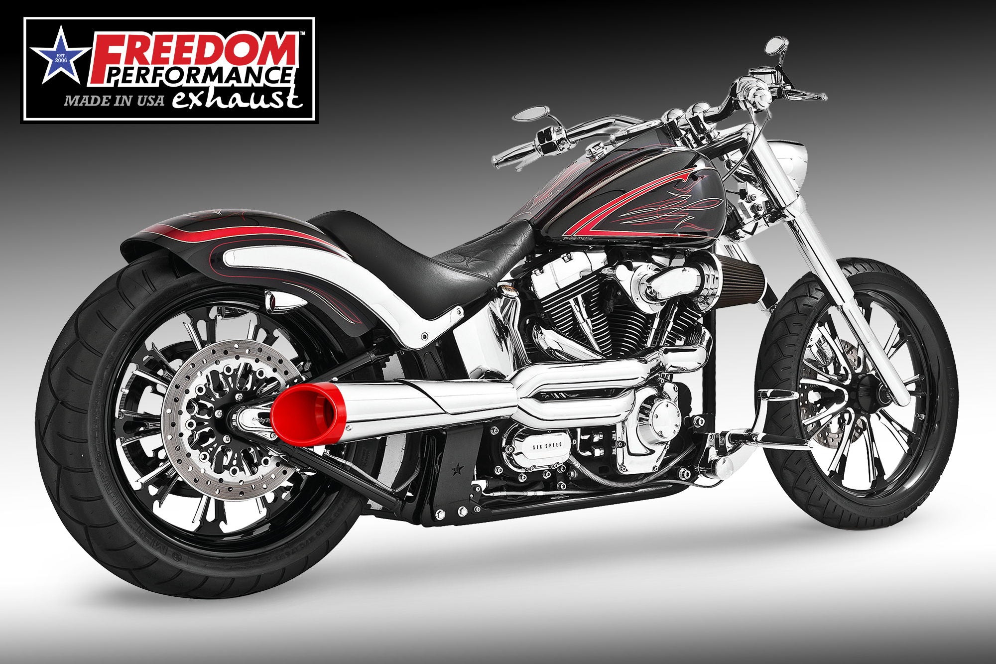 HARLEY SOFTAIL 2-INTO-1 "HIGH" AMERICAN OUTLAW 1986-2017 BUNDLE