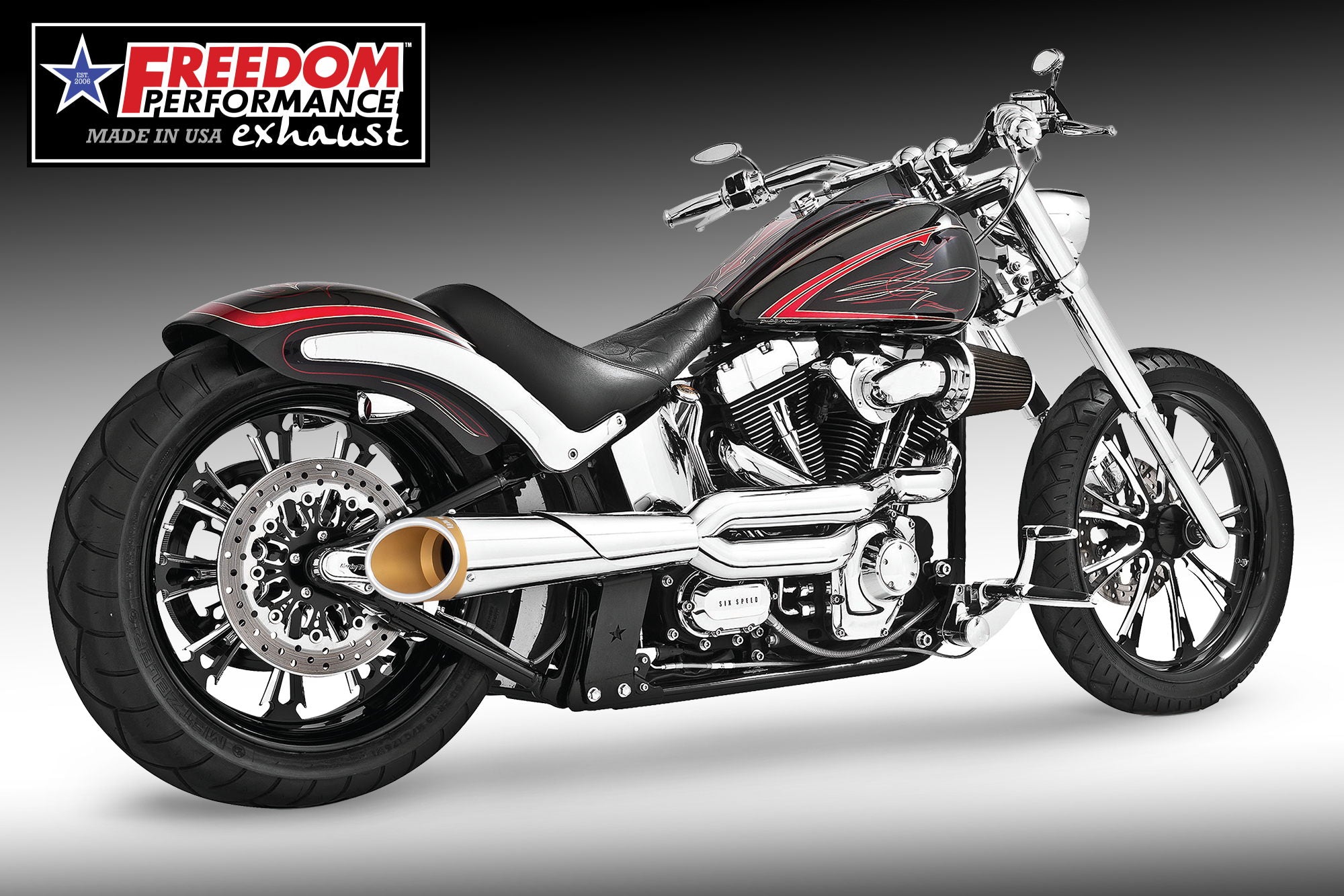 HARLEY SOFTAIL 2-INTO-1 "HIGH" AMERICAN OUTLAW 1986-2017 BUNDLE