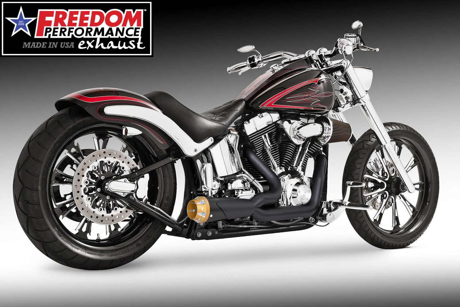 HARLEY SOFTAIL 2-INTO-1 SHORTY 1986-2017