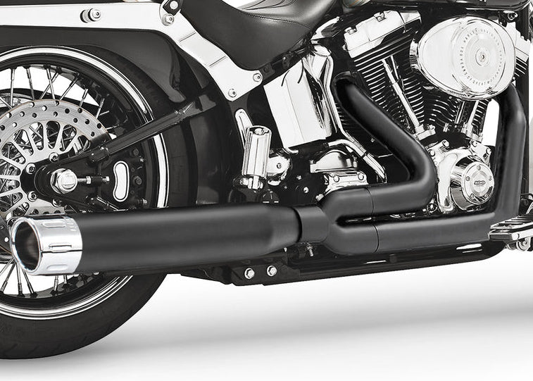 HARLEY SOFTAIL ROCKER & BREAKOUT 4" UNION 2-INTO-1 RIGHT-SIDE ONLY 2007-2017