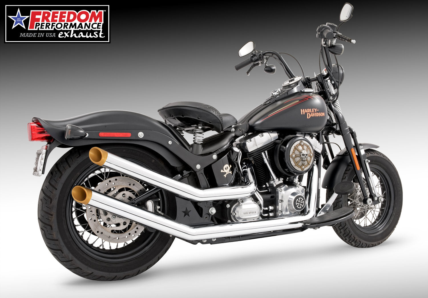 HARLEY SOFTAIL UPSWEEPS 1986-2017