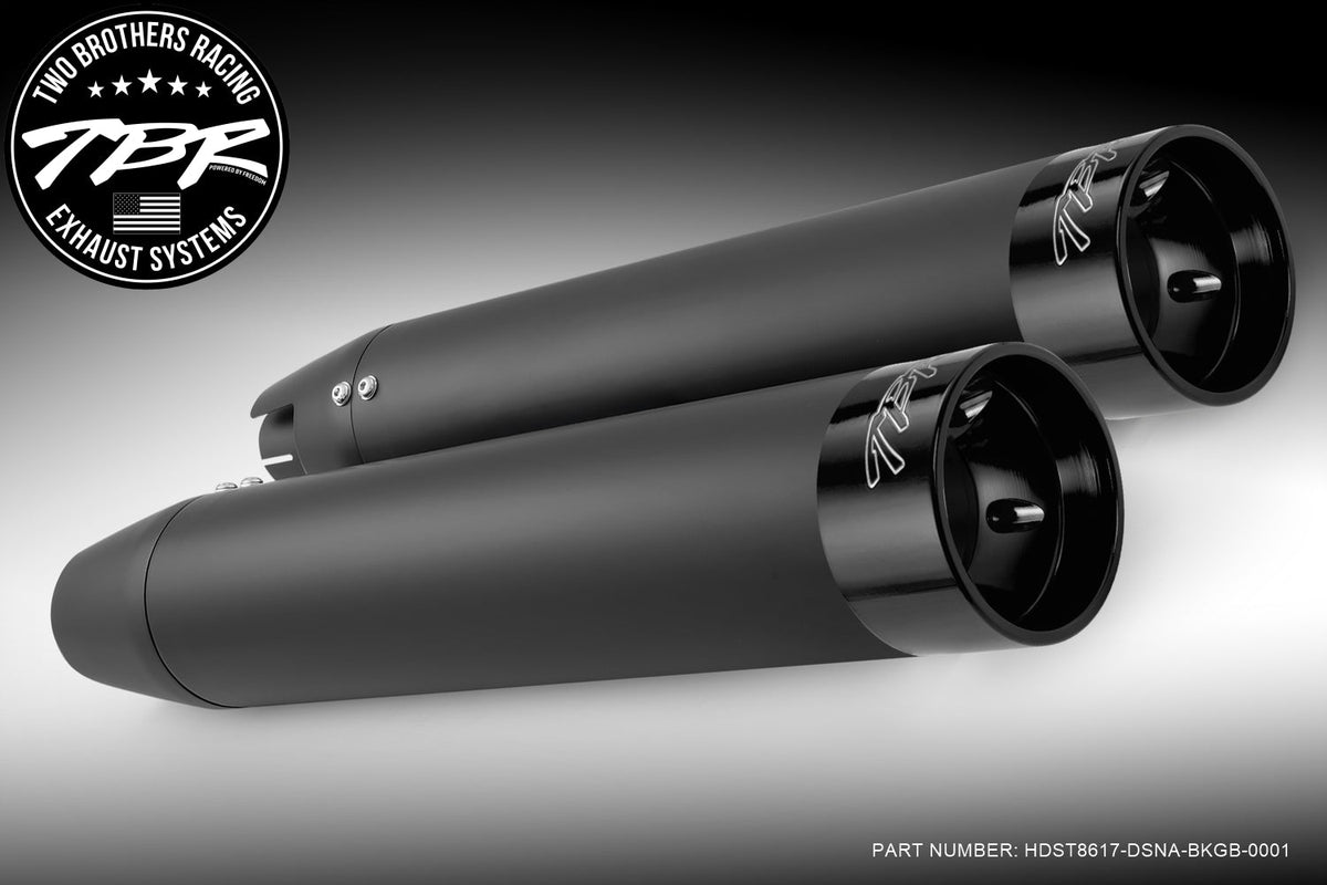 HARLEY SOFTAIL 4" SLIP-ONS *FITS TBR HEADERS ONLY* (1986-2017) [PREORDER] - Two Brothers Racing