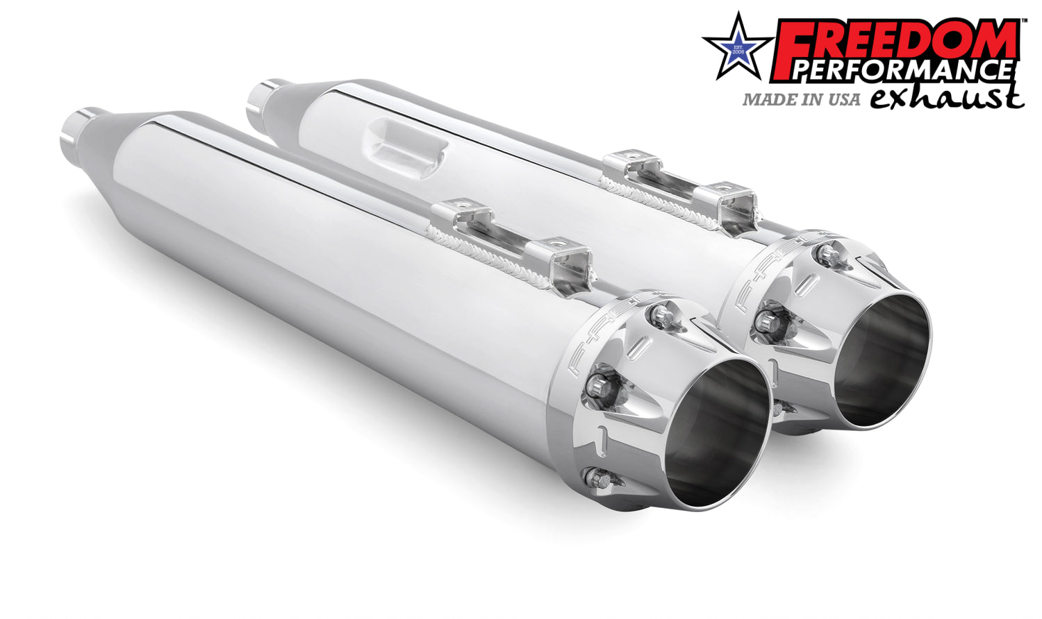 HARLEY TOURING 4" SLIP-ONS WITH 4.5" END-CAP Bundle
