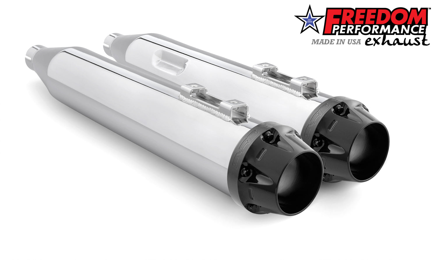 HARLEY TOURING 4" SLIP-ONS WITH 4.5" END-CAP Bundle