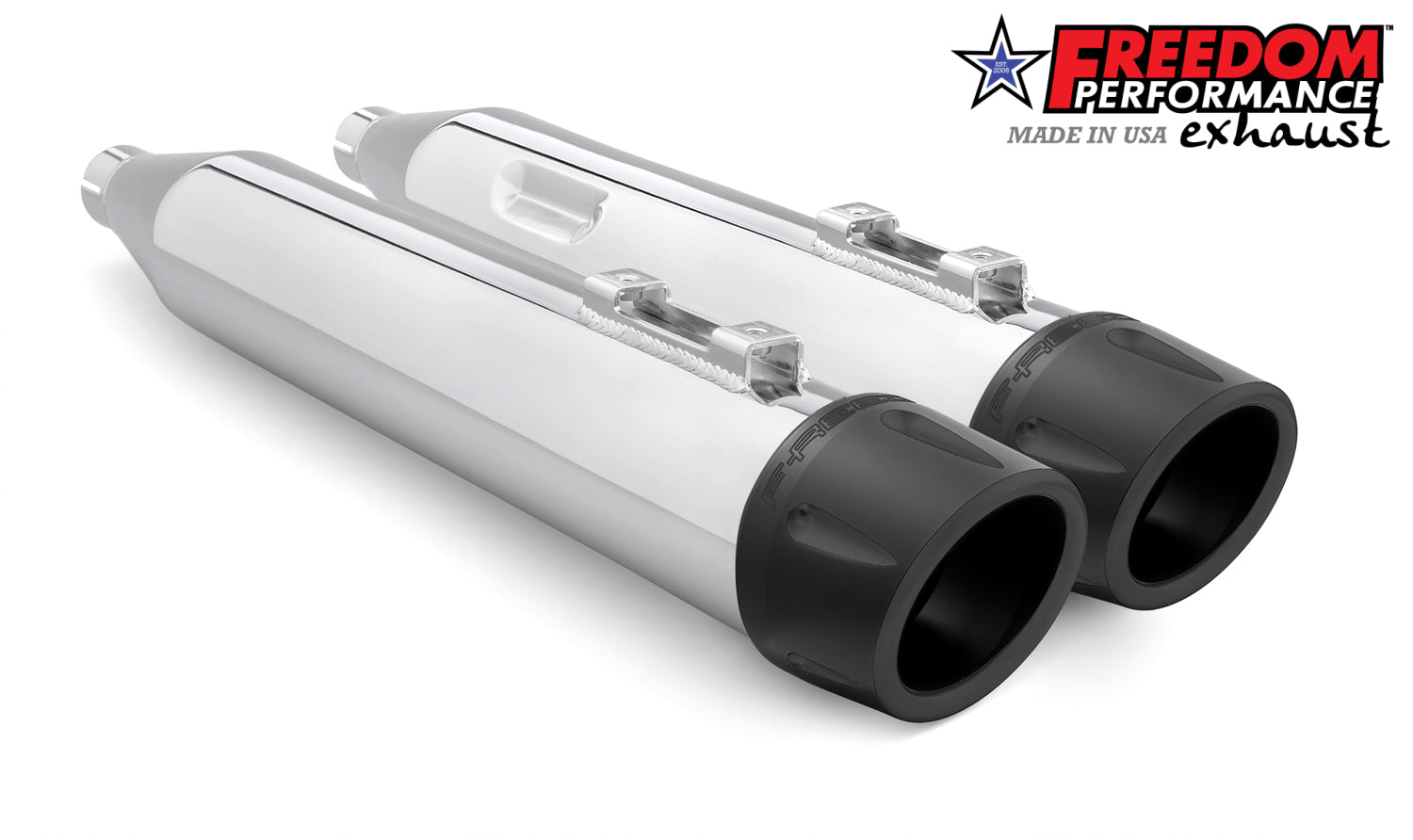 HARLEY TRIKE 4" SLIP-ONS WITH 4.5" END-CAP Bundle