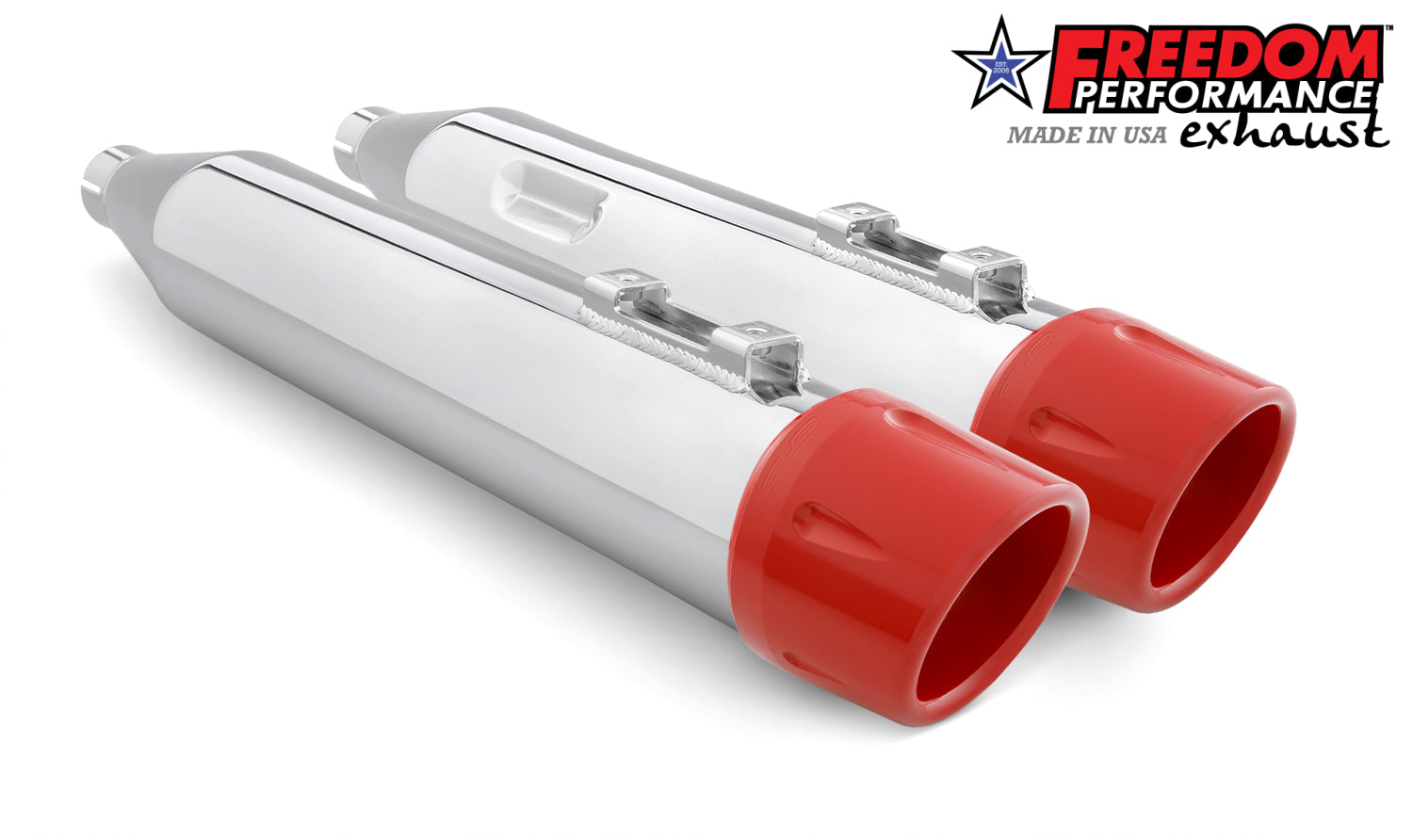 HARLEY TOURING 4" SLIP-ONS WITH 4.5" END-CAP Bundle