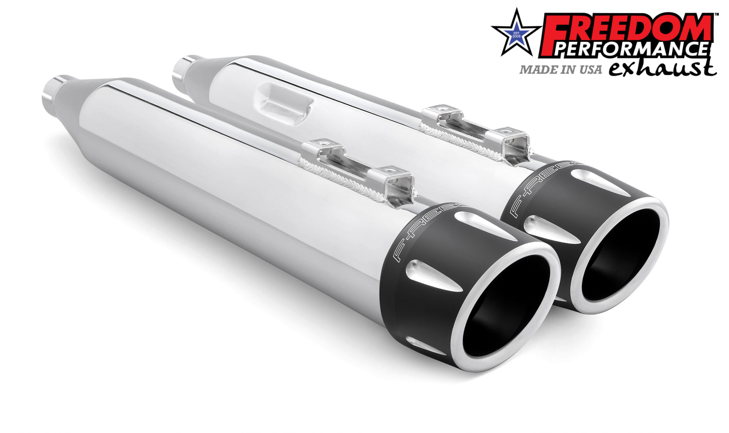 HARLEY TRIKE 4" SLIP-ONS WITH 4.5" END-CAP Bundle